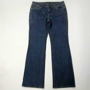 VERA WANG Blur Jeans Straight Cut Blue Jeans